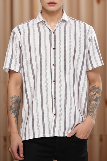 Urban Align Woven Stripe Shirt